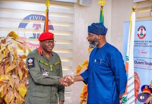NCMM Director General paid a courtesy visit to the Commandant General of the Nigerian Security and Civil Defence Corps, Ahmed Abubakar Audi